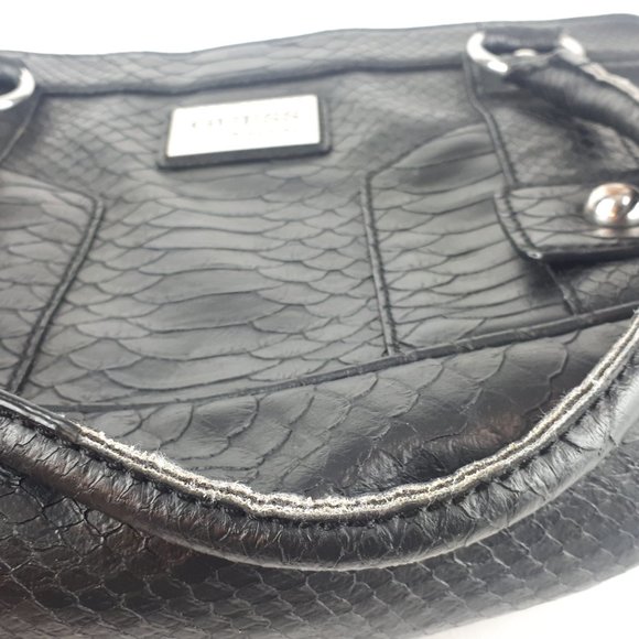 Guess Los Angeles faux reptile print leather handbag - Picture 7 of 9